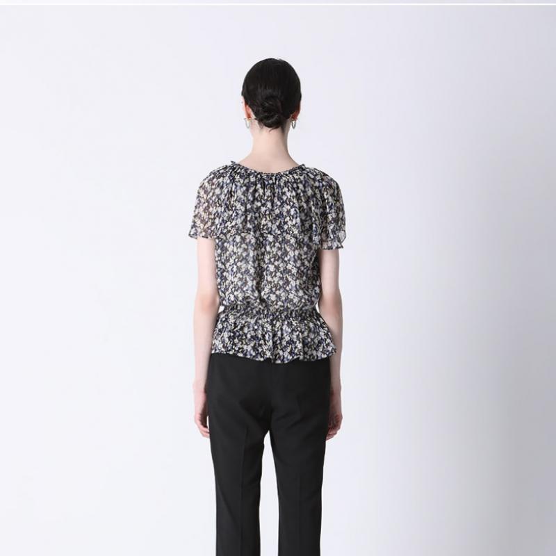  She S miSS  Off Shoulder waiSt Banding blouSe