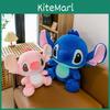 Entzückendes blaues Stitch Plüsch-Enten-Spielzeug, weiches Kuscheltier-Kissen für Kinder