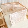Universal Crib Bumper Soft Guard Breathable for Baby Crib Cotton Padding Crib Side Playpen Side Bed