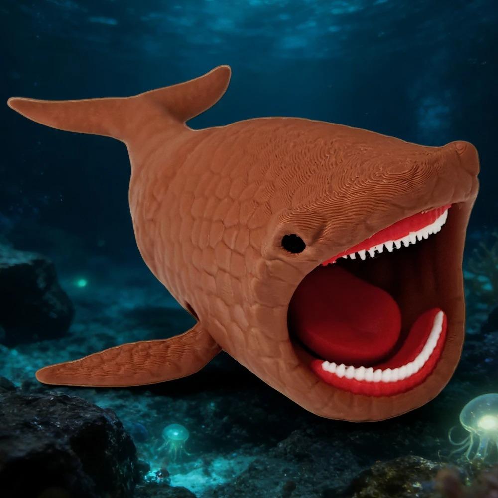 Neues Monster-Spiel Subnautica Tiefsee Actionfigur Modell, Räuber Fresser Bloop Gran Maja Monster Schreibtisch Ornament Spielzeug - 3D Gedruckt