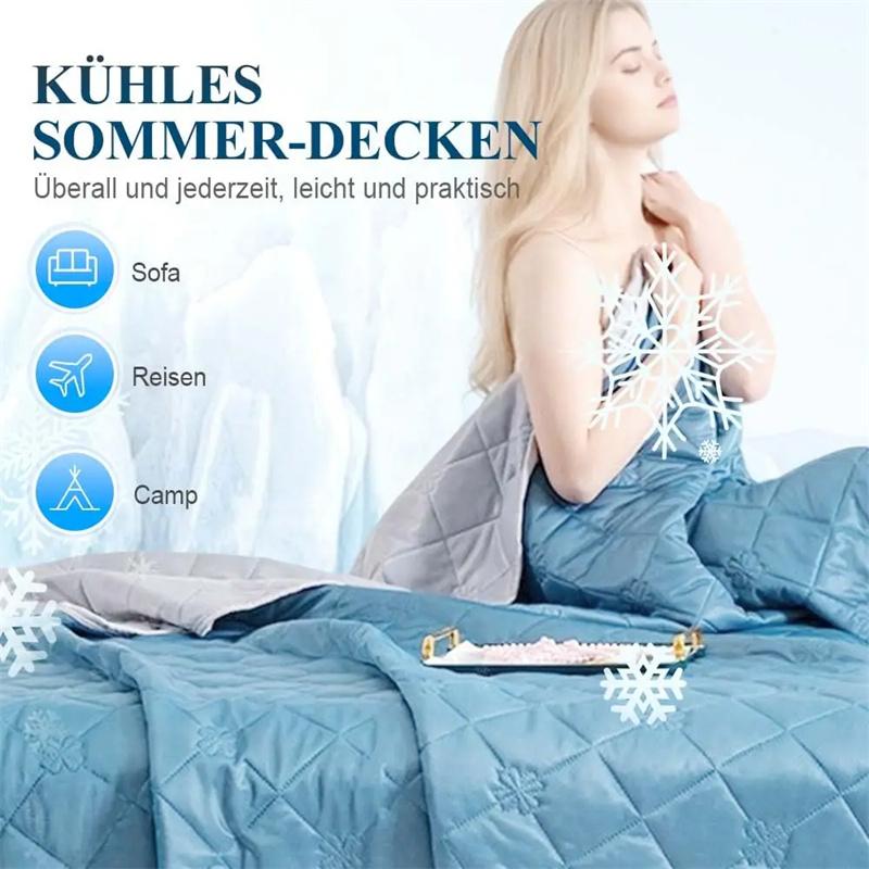 2026 NEUE Kühlende Seiden-Sommerdecke Maschinenwaschbar Klimaanlagen-Decke für Einzel- und Doppelbetten Kühlende Decke Klimaanlagen-Steppdecke