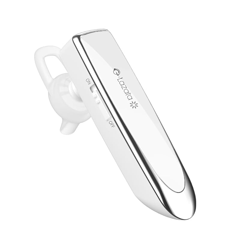 

Glazata Japanese voice headset Bluetooth 5.1 Single ear earphone Equipped with Qualcomm smart chip 3020, long-lasting talk time of 20 hours, built-in