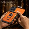 Slide Lens Camera Shockproof Case for Motorola Edge 70 60 50 Fusion Ultra X70 AIR Moto G86 G85 G67 G56 Magnetic Ring Stand Cover
