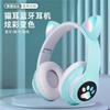 Cat ear luminous bluetooth headset wireless headset cute system