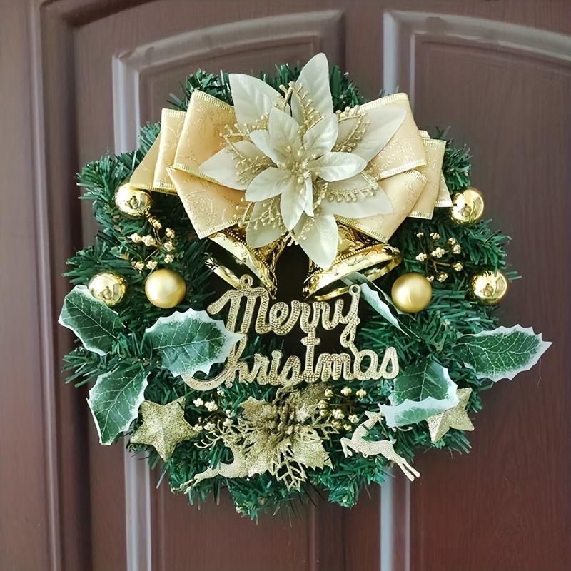 high quality1pc, Festive Christmas Wreath and Holiday Decorations for Home and Room Decor - Add a Touch of Joy and Cheer to Your Space