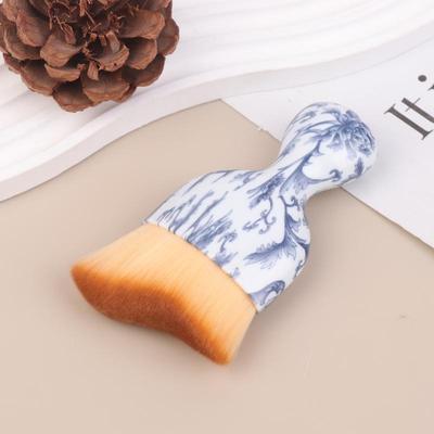 Pennello per nail art, rimuove la polvere dalle unghie, pennello per smalto in gel acrilico UV, strumento per la pulizia della polvere, pennelli per il trucco di bellezza, accessori per manicure