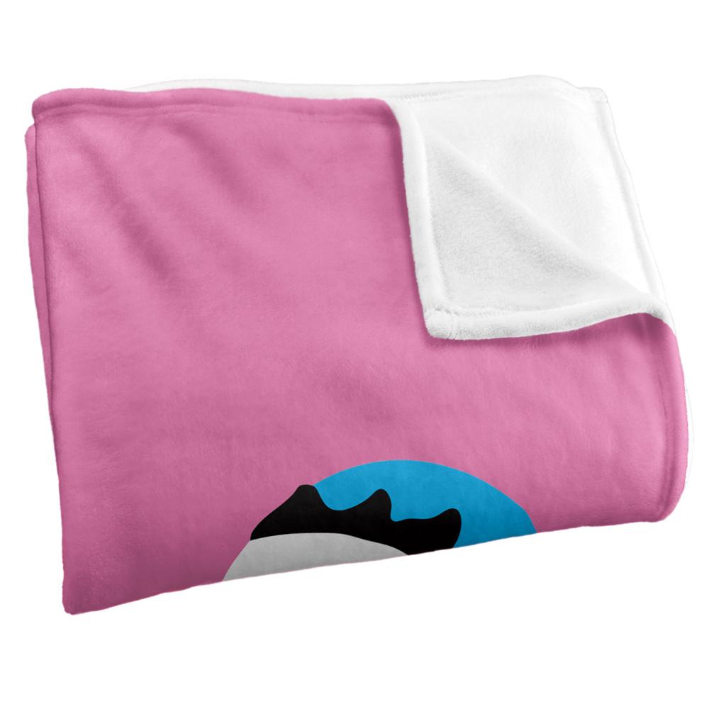 Sesame Street Face Abby Blanket