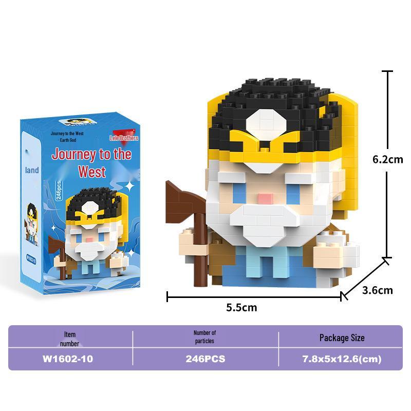 Journey to the West: Sun Wukong Micro Blocks Toy Set for Kids