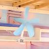 Compact Silent High-Power Mini Fan, Clip-On Bedside Fan for Dorms