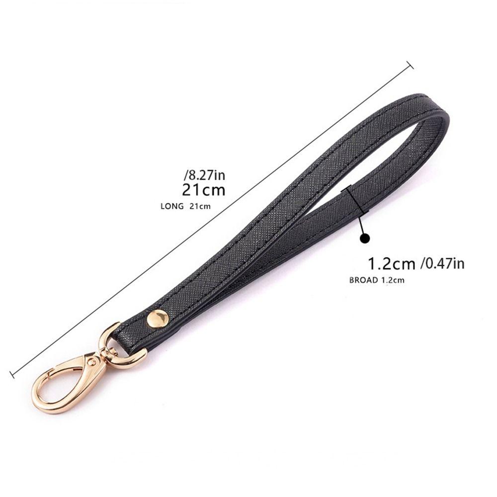 Clutches Strap Leather Wrist Strap Anti-Lost Hand Strap Sweet Bag Accessories  Girls