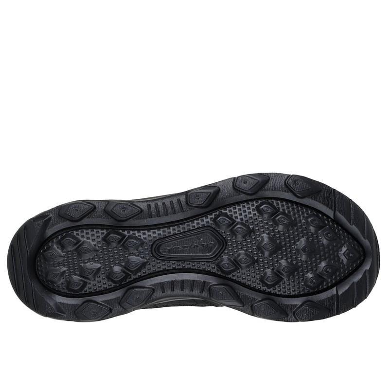 Skechers Ridge Oak Gateway Trail Women Black Low Top Casual Shoes Trendy Comfortable 180233-BBK
