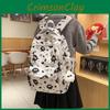 Printed Cartoon Casual Nylon Backpack With Padded Shoulder Straps For Use Daily