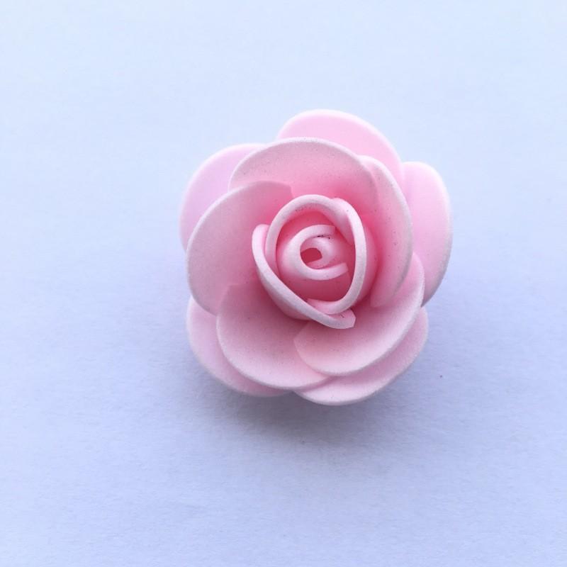 Uflower 100Pcs Artificial Foam Rose Flowers Head PE Fake Flower for Wedding Party Home Dceor DIY Bear Rose Valentines Day Gifts