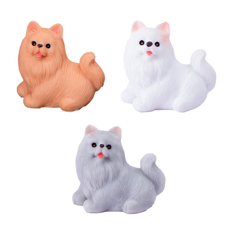 Micro Landscape Resin Decoration Crafts Creative Cute Puppy Doll Blind Box Desktop Car Decoration Accessories