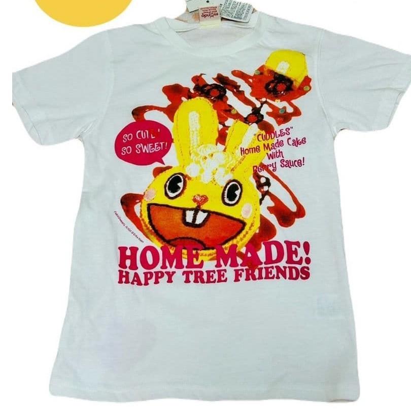 Happy Tree Friends Home Made Cake With Berry Sauce FunnyUnisex Tee S-5XL XXXL