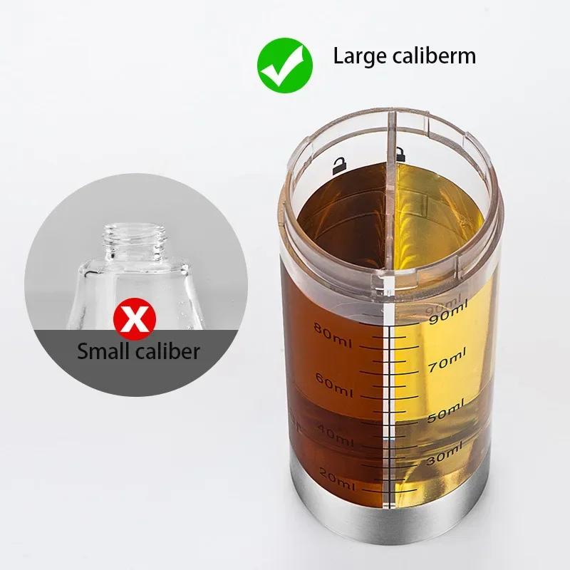 200ml Butelka z rozpylaczem do oleju ze stali nierdzewnej z podwójną główką Rozpylacz do oliwy z oliwek i octu do sałatek BBQ Dozownik do oleju Narzędzia do gotowania i pieczenia