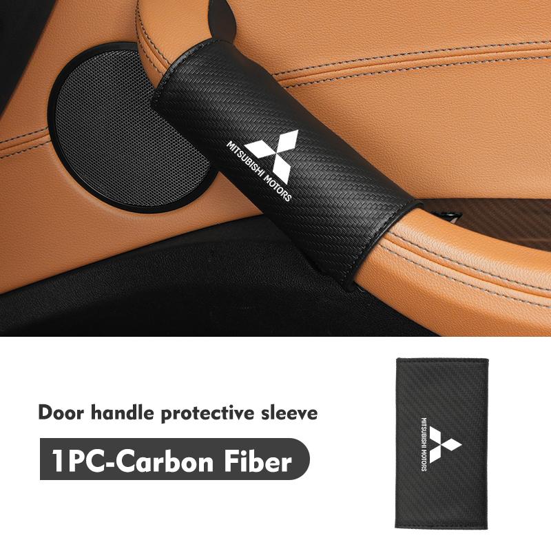 cyakpr1 For Mitsubishi Car Door Inner Handle Protective Anti-Wear Auto Accessories Outlander Lancer L200 ASX Pajero Grandis Eclipse