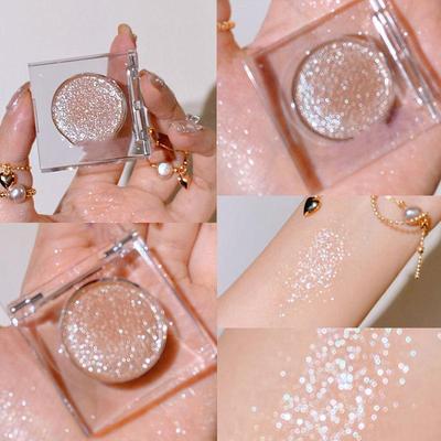 Space Cowboy Cosmic Highlighter Eyes Glitter Monochrome Eyeshadow Pallete Shimmer Satin Makeup Pallete Eye Shadow Hightlight Kit