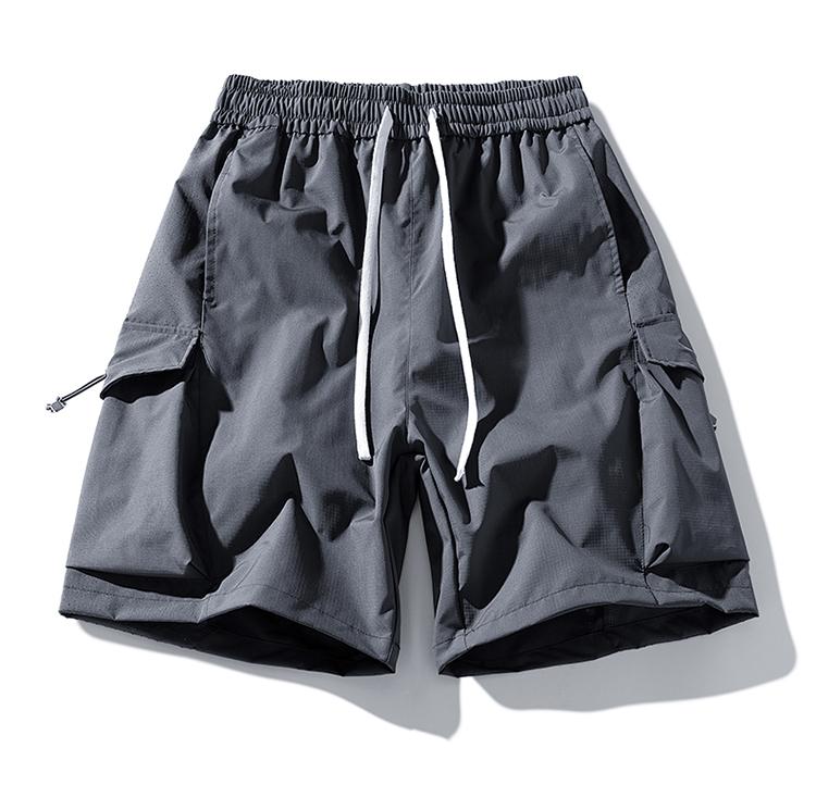 Men's Casual Shorts, Ice Silk Outdoor Workwear Shorts, Men's Quick Drying Shorts, Loose Sports Pants