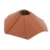 Lamp Shade Leather Brown Shade Cover Patchwork Retro Design Lighting Accessories for Light Bulb Lamp
