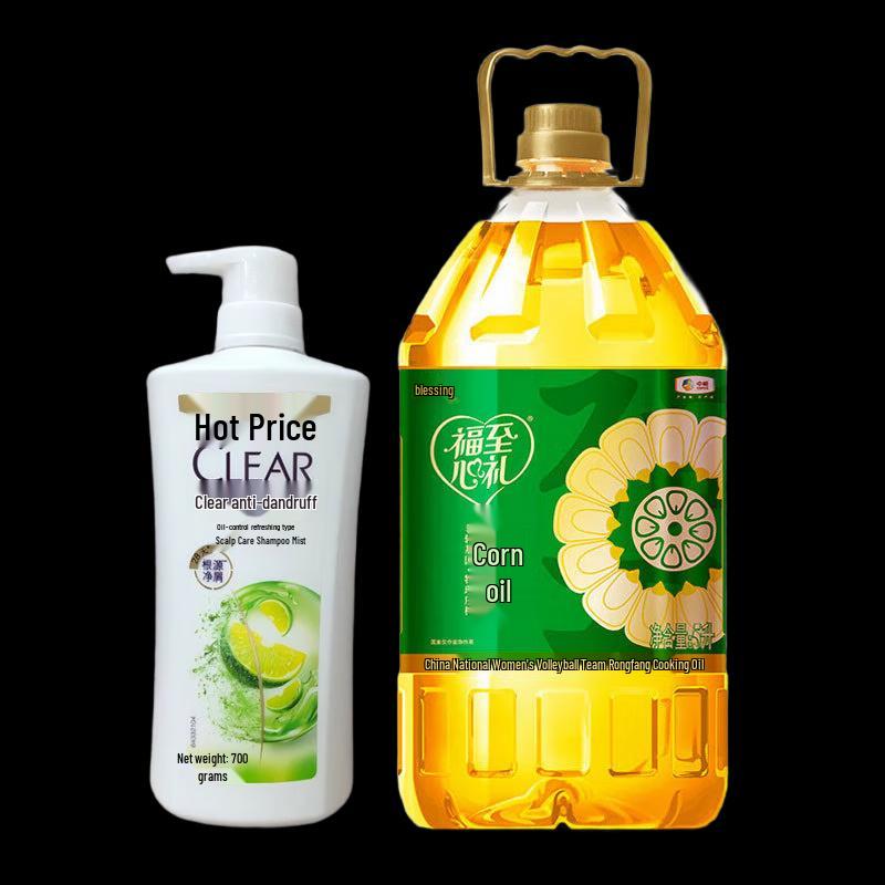 Clear Anti-Dandruff Shampoo & Fulinmen Corn Oil Bundle