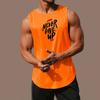 Men's Running Vest Loose Mesh Quick Dry Breathable Training Bodybuilding Fitness Basketball Sports Tank Top