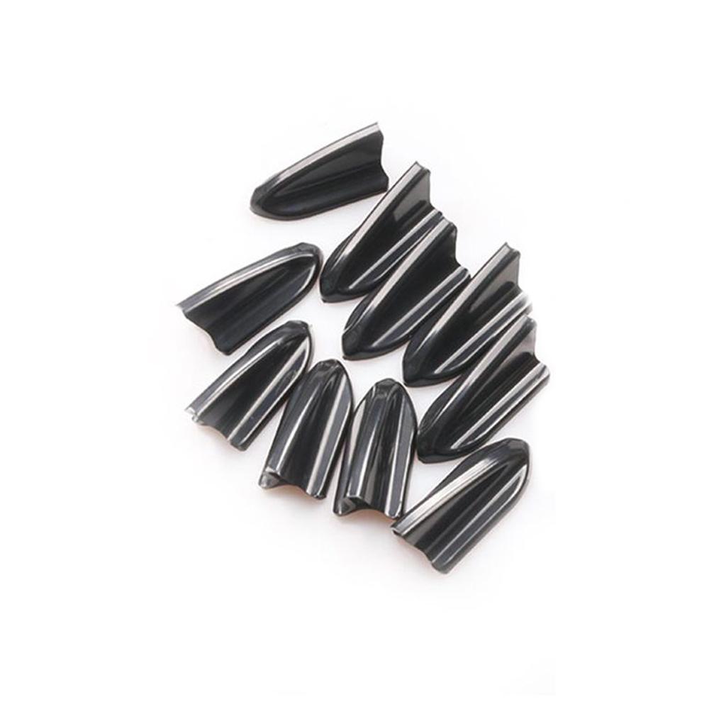 

10 шт. универсальная крыша автомобиля акулий плавник декоративная антенна крышка спойлер автомобильные принадлежности ремонтные детали