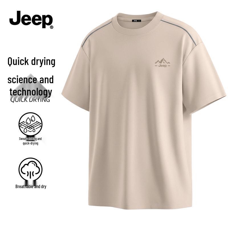 

Jeep Men s Quick-Dry Short Sleeve T-Shirt M