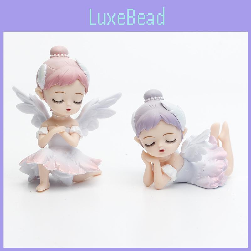 Charming Blind Box Pvc Ballet Angel Model For Desk Or Cake Decoration