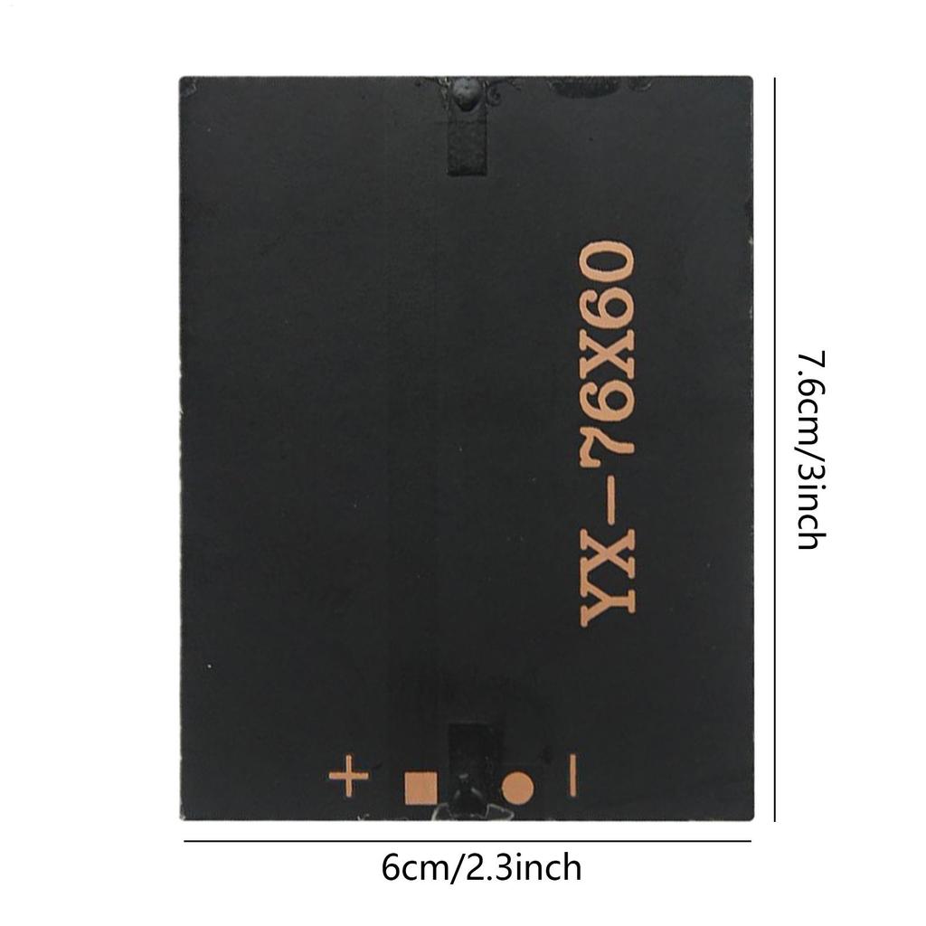 Small Solar Panels 5-Piece 5.5v Tiny Solar Panel Photovoltaic Cells High Efficiency Generator Charging Station For Travel