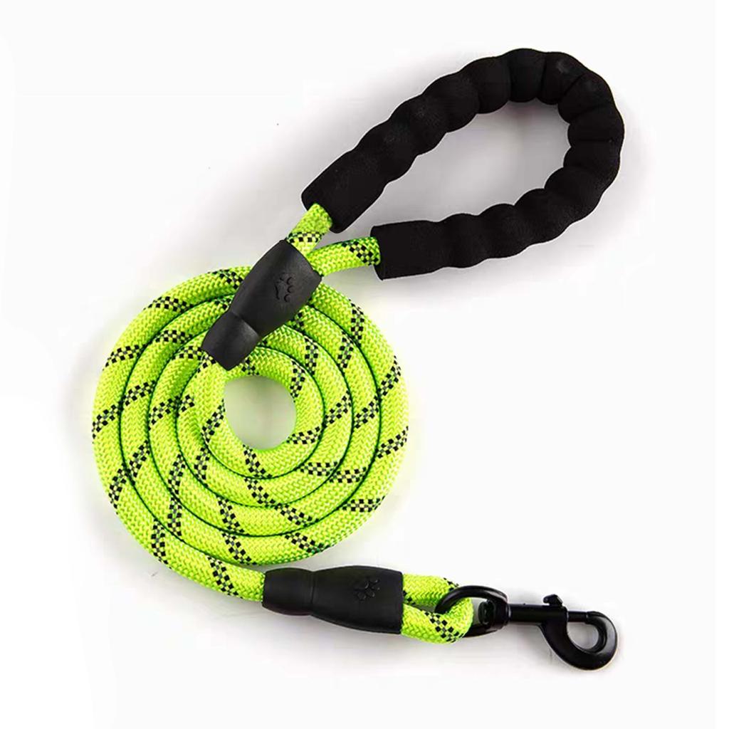 Dog Leash, Night-time Outdoor Glowing Dog Walking Leash, Explosion-proof, Shock-resistant, Wear-resistant Nylon Dog Leash