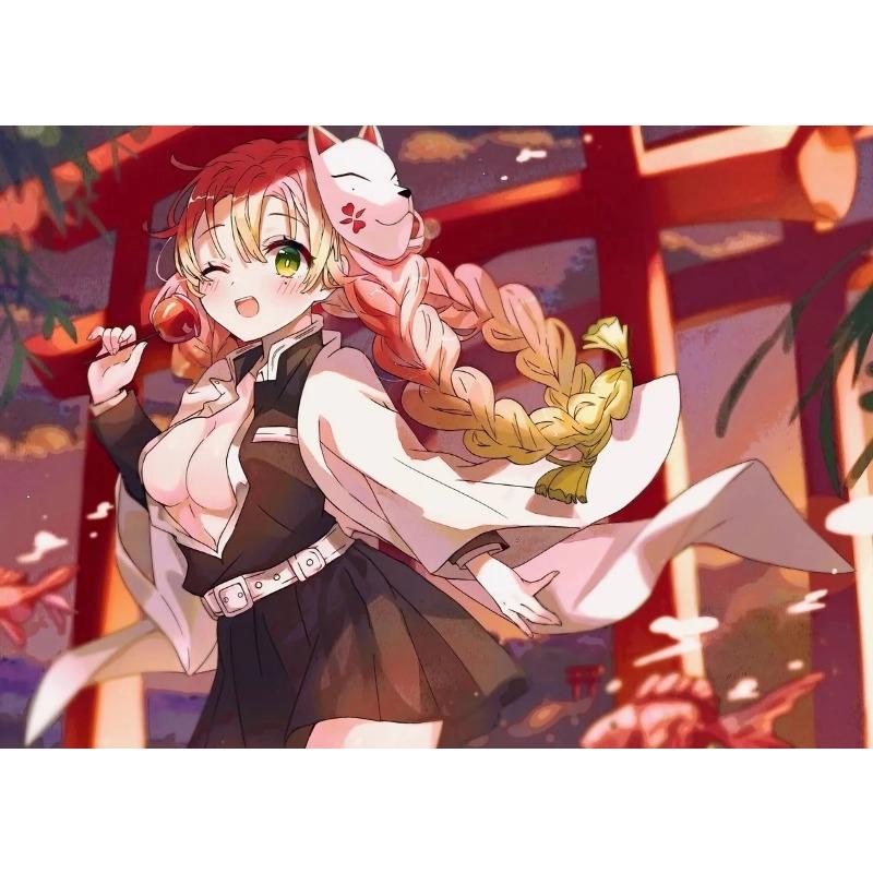 

Классическое Аниме Клинок, рассекающий демонов Канроджи Мицури Постеры и Принты Печать на Холсте Настенное Искусство Картина для Гостиной Домашнее Украшение 21cm×30cm NoFrame