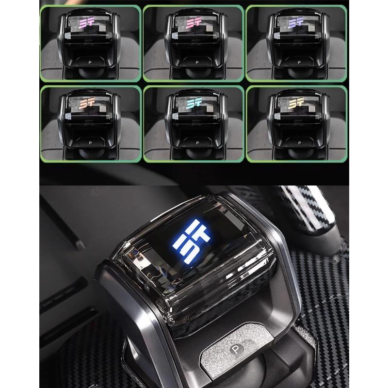 For Chery Jetour Traveller T2 2023 2024 Car Crystal Handle Gear Shift Knob with LED Light Jetour T2 Accessories