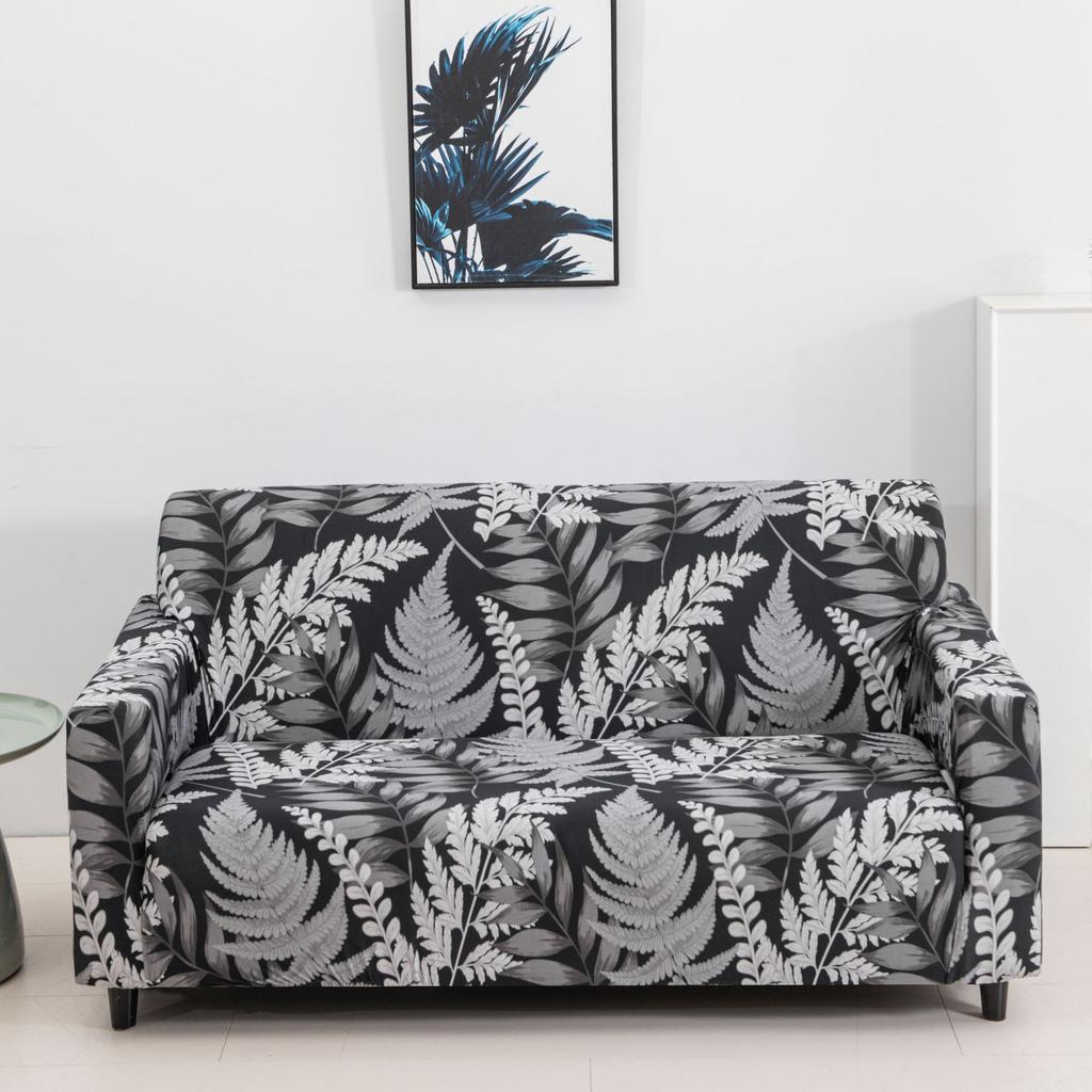 Four Seasons Elastic All Inclusive Sofa Cover Printed Anti Cat Scratch Sofa Cover Full Cover Combination Anti Slip Cover