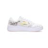 Li Ning Slip Resistant Cushioning Abrasion Resistant Low Top Skateboard Shoes Unisex White Black Gold AGCS419-1(Team303-)