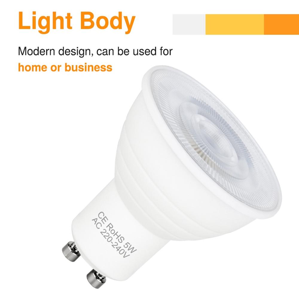 2Pcs MR16 GU10 E27 E14 Lampada LED Bulb 5W/ 7W 220V Bombilla LED Lamp Spotlight Lampara LED Spot Light 120 Degree Cold/Warm White