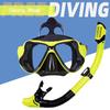 Baoyuan Adult Silicone Diving Mask & Full Dry Snorkel Set