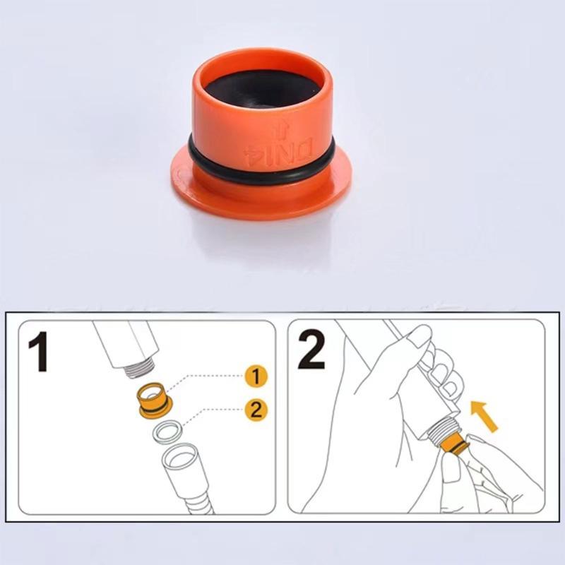 10pcs Shower Flows Adapters Shower Flows Reducers Limiters Shower Head Water Save Adapters set Reduce Water Consumption