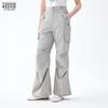 Teenie Weenie Women's Bear Letter Casual Long Pants