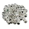 S925 Sterling Silver Multifaceted Spacer Beads for DIY Bracelets, Necklaces, and Accessories