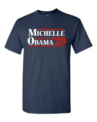 Michelle Obama '20 First Lady President Political USA Adult DT T-Shirt Tee Unisex T-Shirt