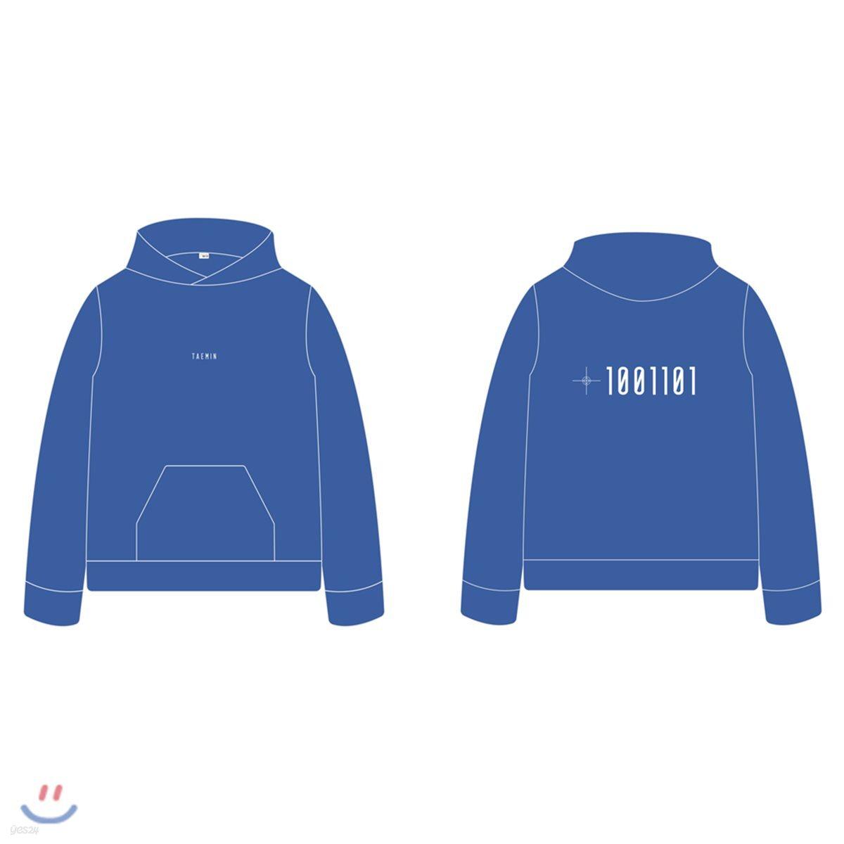 

TAEMIN 2nd CONCERT T1001101 Hoodie [Blue]