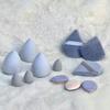12pcs Cosmetic Puff Set Makeup Sponge Blender Beauty Egg Soft Foundation Sponges Powder Puff Women Smear Proof Make Up Accessories Beauty Tools