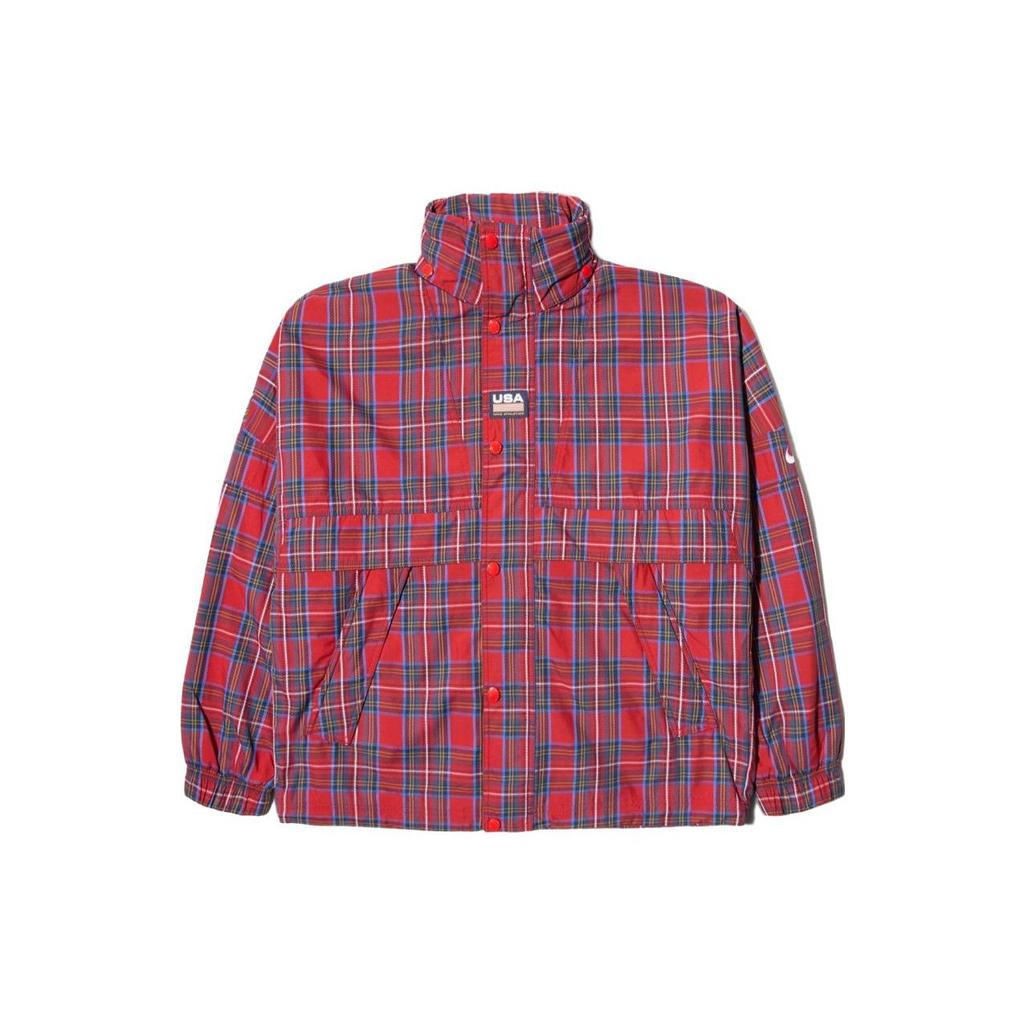 Nike Striped Stand Collar Jacket Unisex Outerwear Floral CD6375-657