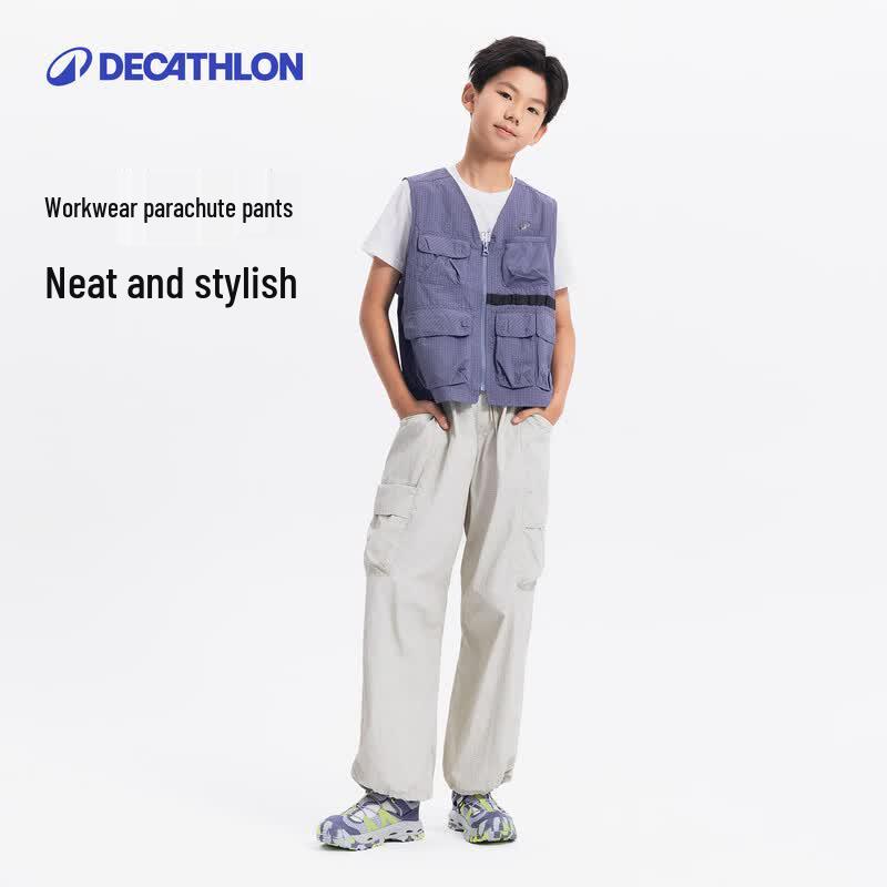 Decathlon Kids' Detachable Quick-Dry Hiking Pants