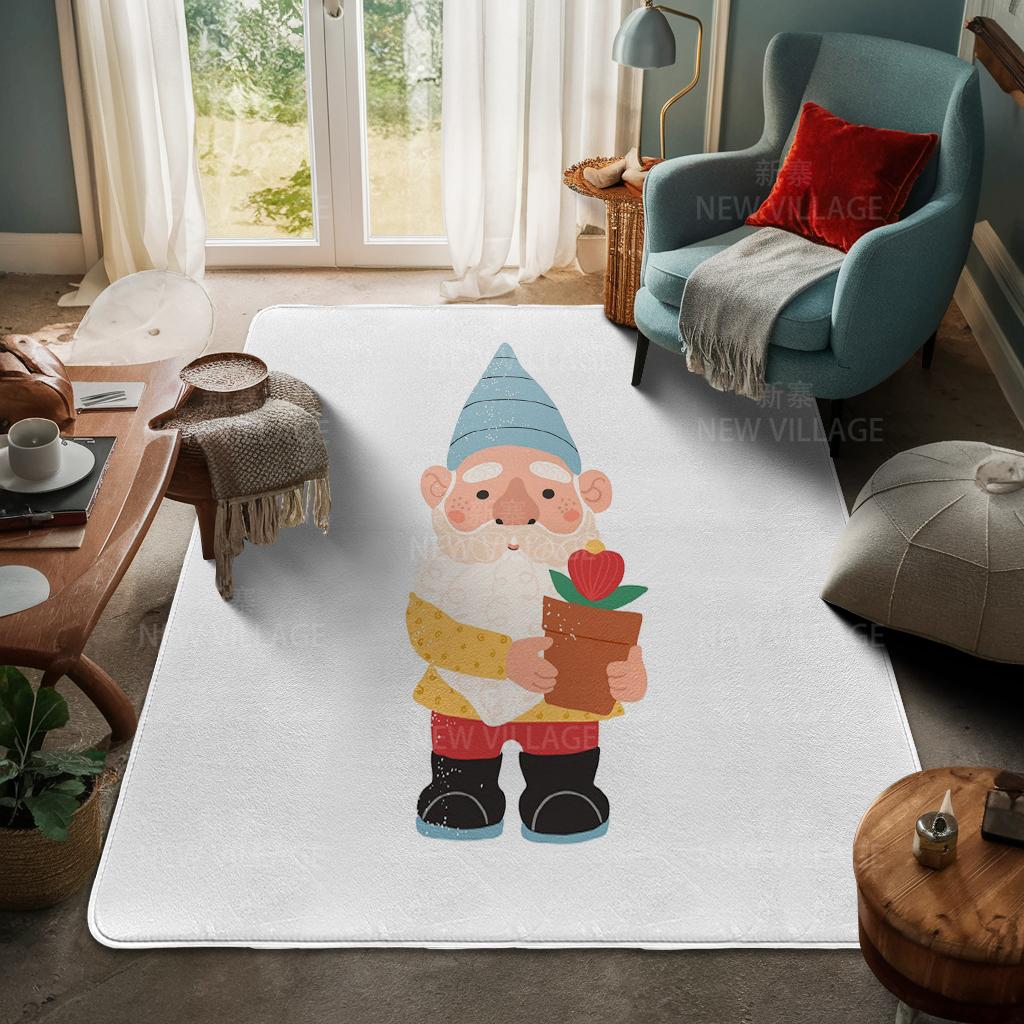 House Entrance Carpet Home Door Mat Living Room Bath Foot Bathroom Non-slip Water Absorption Rugs Bath Merry Christmas Winter