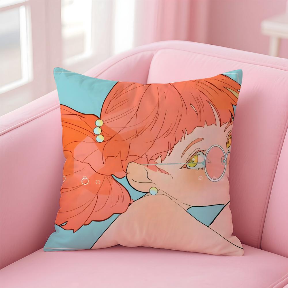 Kreative Niedliche Kawaii Japanische Kunst NNanaichi0 Kissenbezug Kissenhülle Weicher Hautfreundlicher Stoff Verdeckter Reißverschluss
