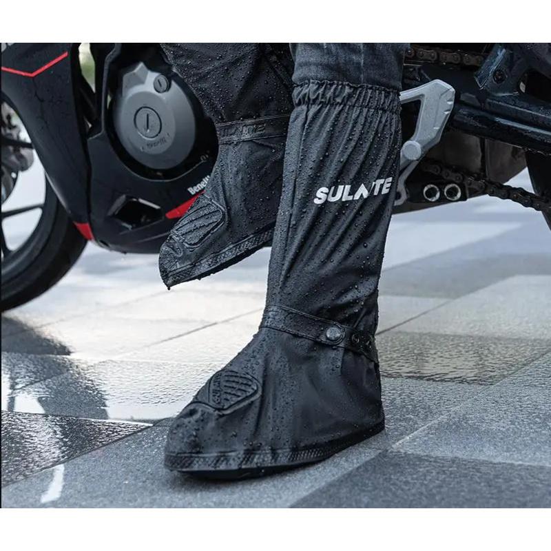 Motorcycle Waterproof Outfit Shoes Cover Motorcyclist Accessories Non-SlipThickened Wear-Resistant Outdoor Foot Gear Rain Boots