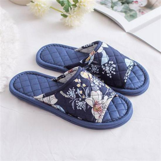 Unisex Minkšti Neslystantys Medvilniniai Šlepetės - Skalbiamos Skalbimo Mašinoje, Tylios ir Patogios Namams