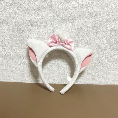 Tokyo Disney Resort Marie Aristocats Cat Headband Ears Japan